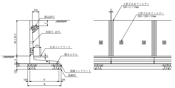 表面施工図